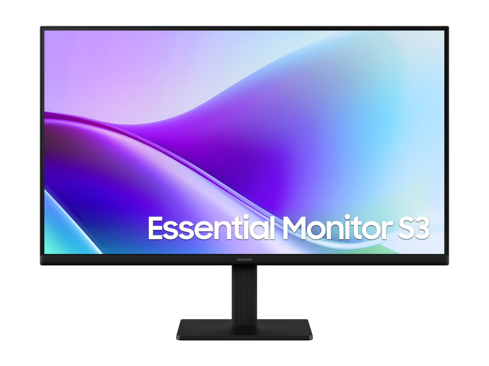 Samsung - 27" Essential Monitor S3 S27F320GA Full HD 120Hz Professional Monitors - Black