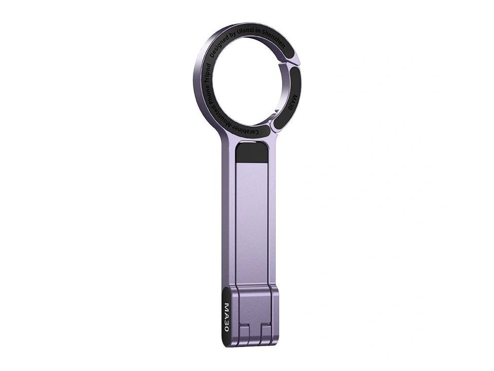 Ulanzi - MA30 Carabiner-Mounted Phone Tripod Camera Accessories - Lavender