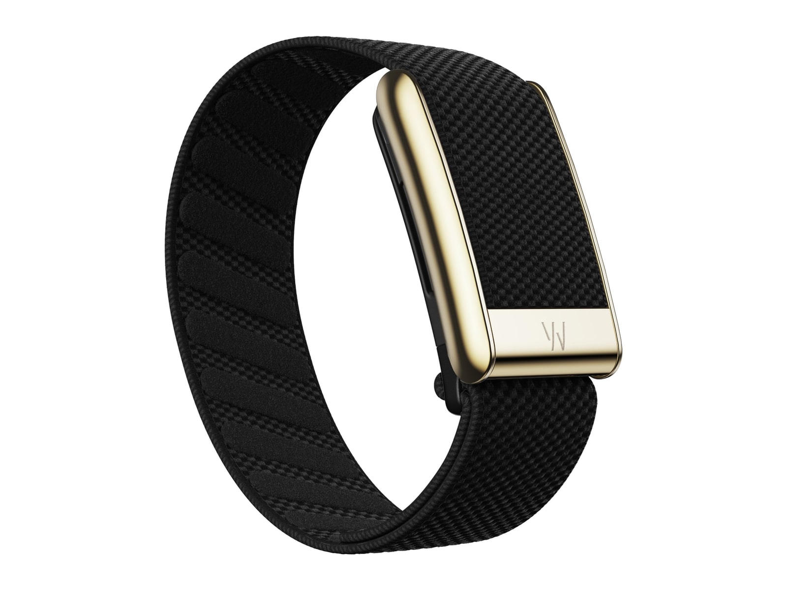 WHOOP - 5.0 SuperKnit Luxe Band Watch Bands - Obsidian with Gold