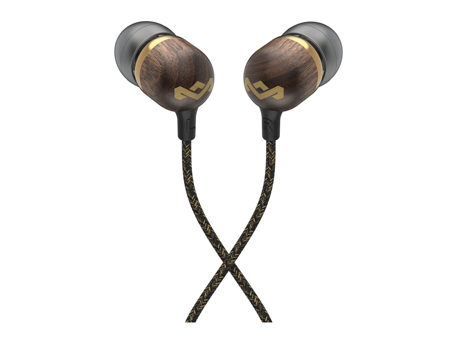 House of Marley - Smile Jamaica USB-C Earbuds USB-C In-Ear Headphones - Brass