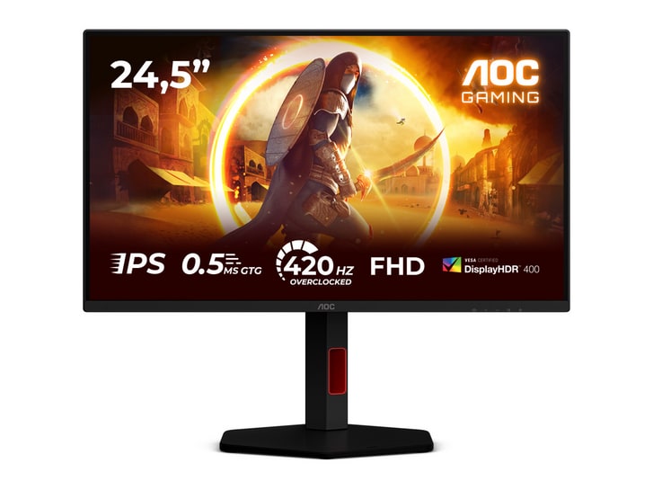 AOC - 24.5" 25G4KUR Full HD 420Hz Gaming Monitors (EU)