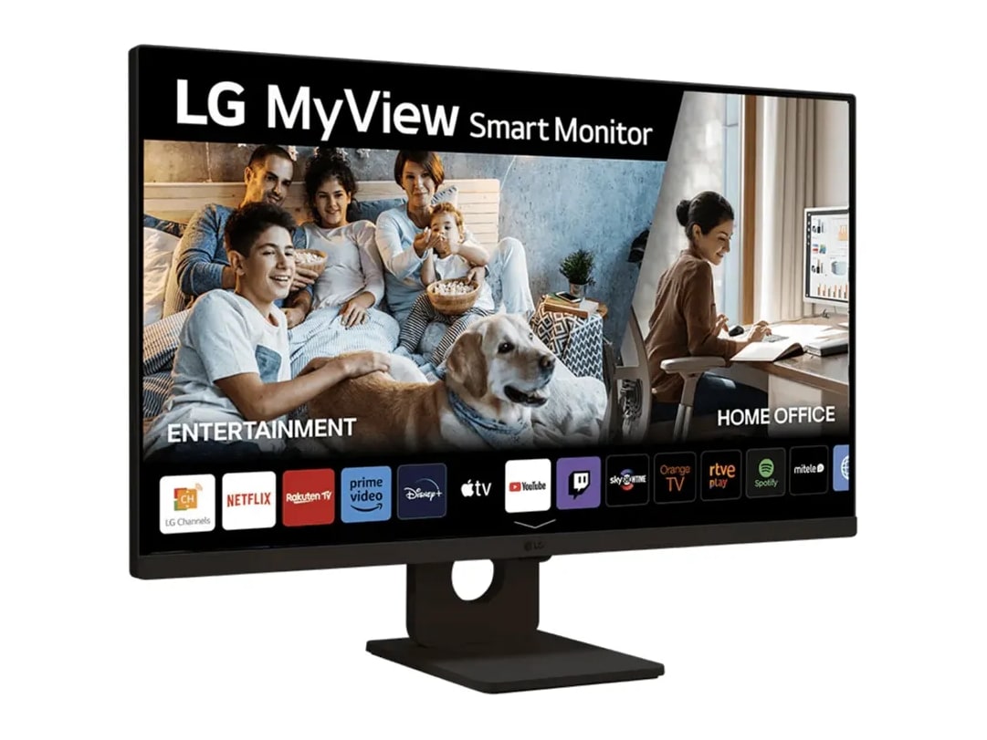 LG - 31.5" MyView Smart 32SR50F Full HD 60Hz Professional Monitors