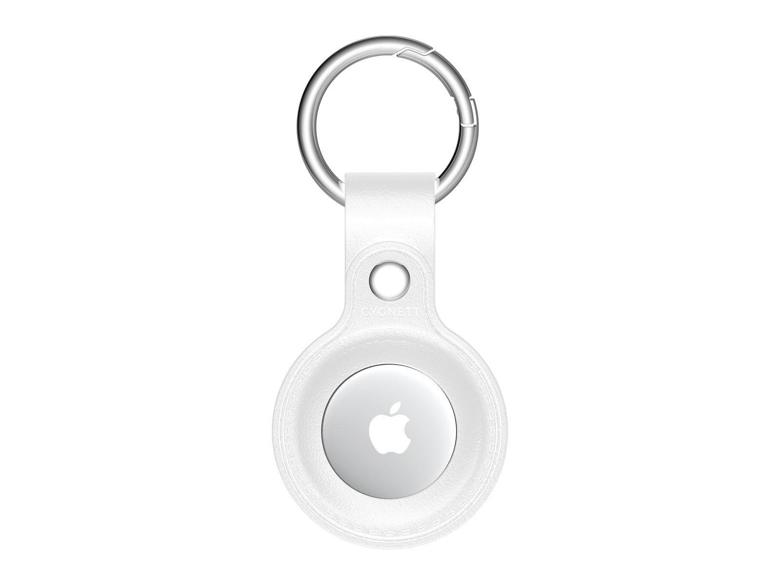 Cygnett - StyleTrack Leather Case For Apple AirTag - White