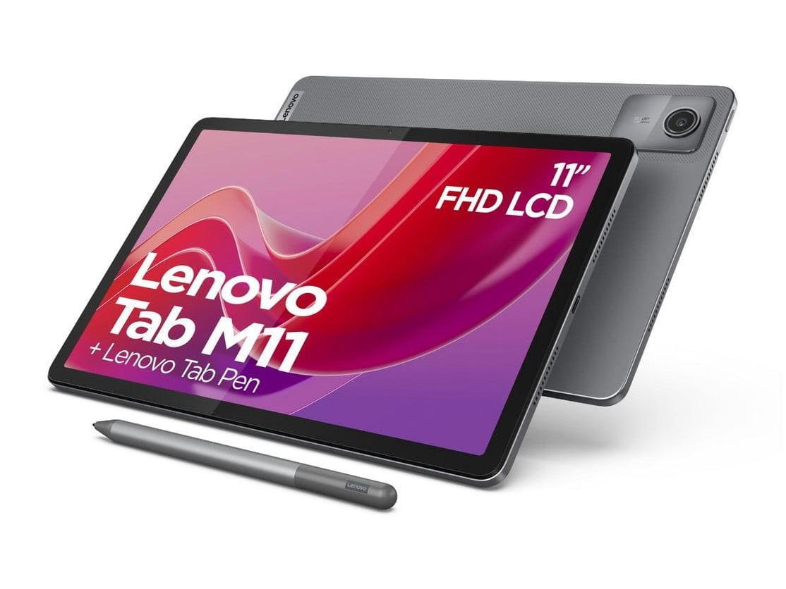 Lenovo - Tab M11 4GB - 128GB - Wi-Fi - Gray