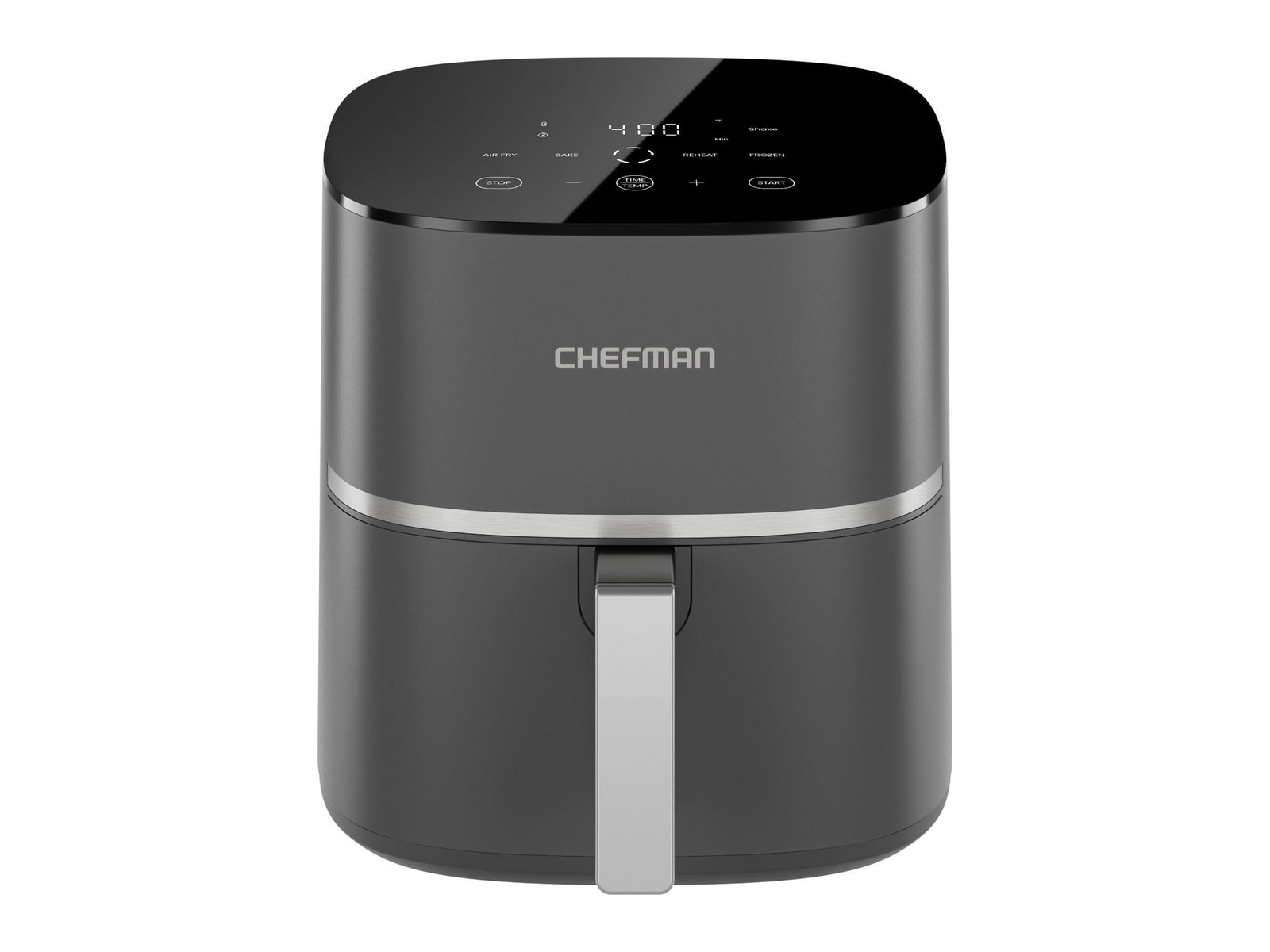 Chefman - TurboX 5-Quart Air Fryer Gray Air Fryers