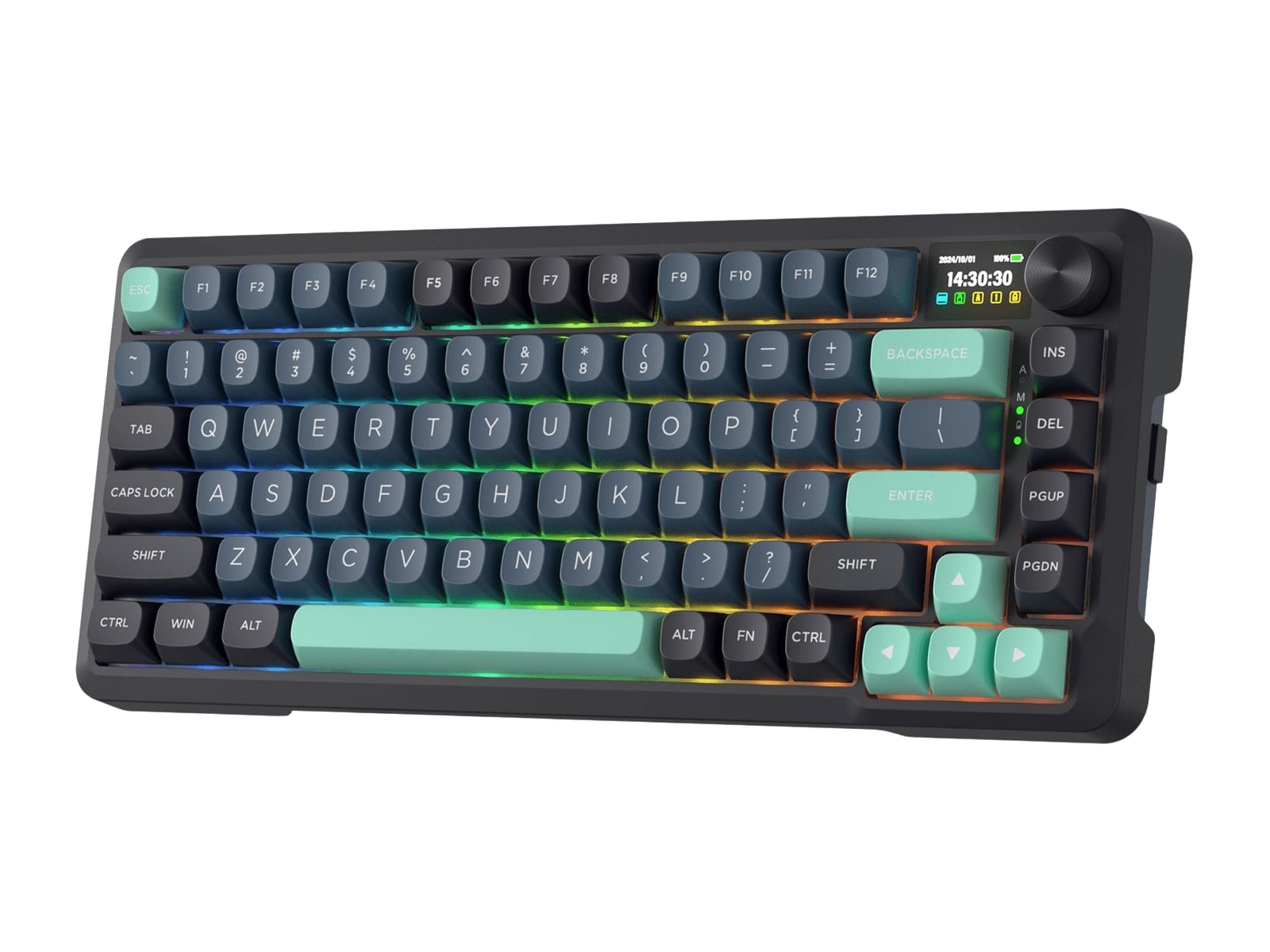 Redragon - BEHEMOTH K724 PRO Keyboards - Black & Green