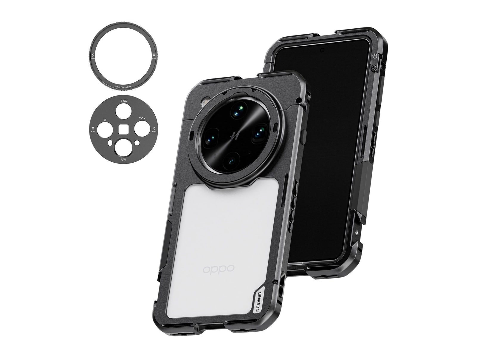 Neewer - PA147 Phone Cage For Oppo Find X8 Ultra Camera Accessories