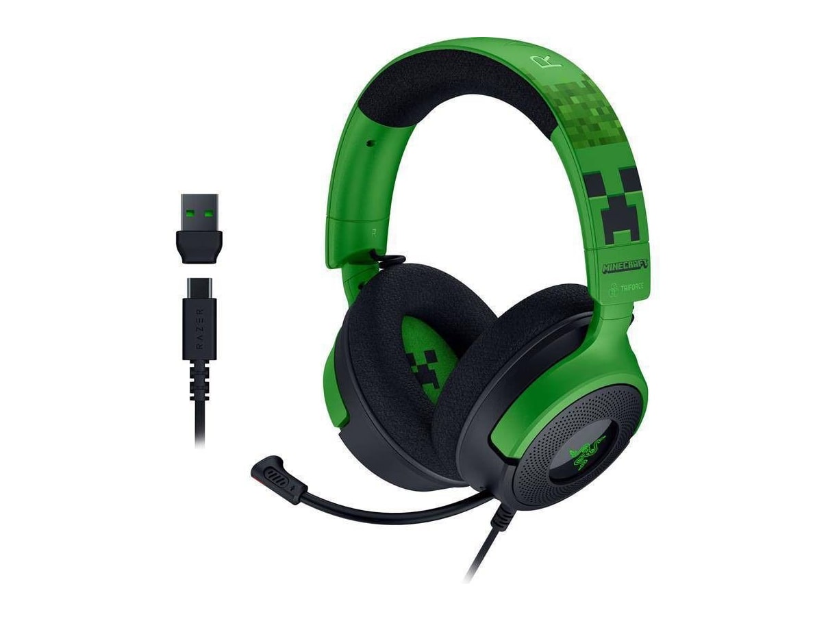 Razer - Kraken V4 X - Minecraft Edition