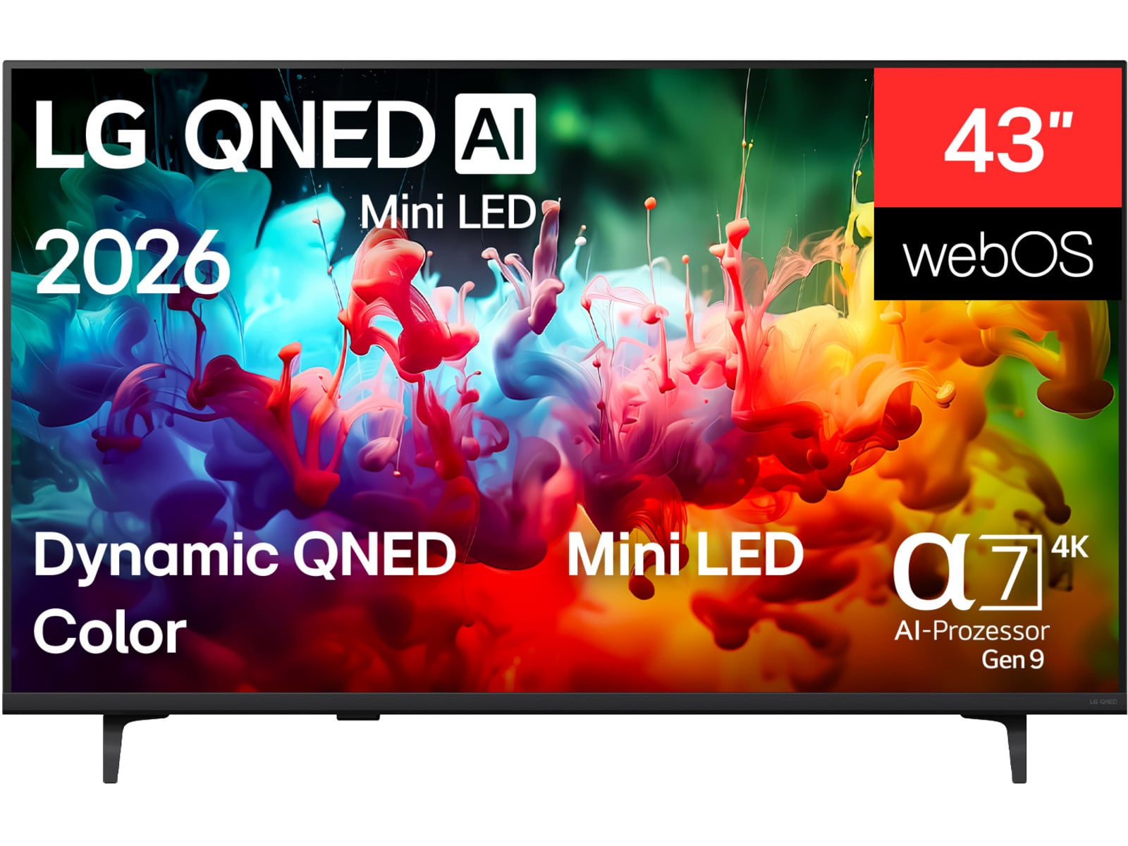 LG - QNED72B6 43 inch 4K/8K TVs