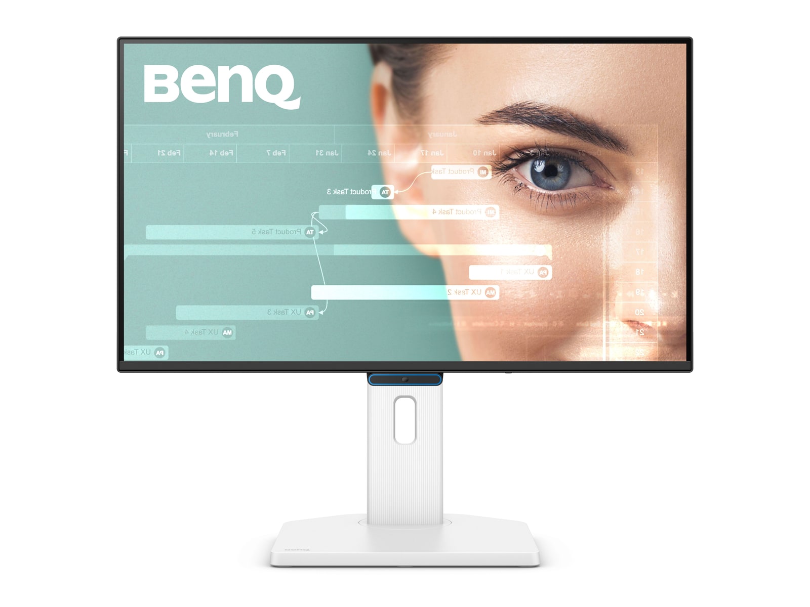 BenQ - 23.8" GW2490TC FHD 144Hz Gaming Monitors - White