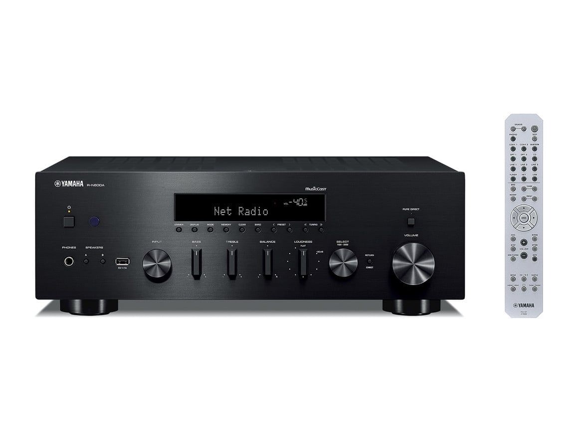 Yamaha - R-N600A Receivers & Amplifiers - Black