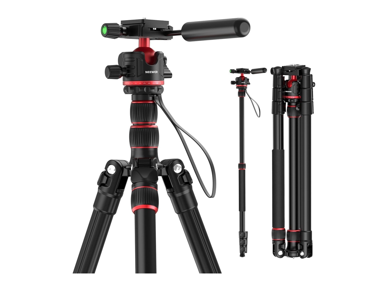 Neewer - TP08 77" Camera Tripod Monopod Camera Accessories