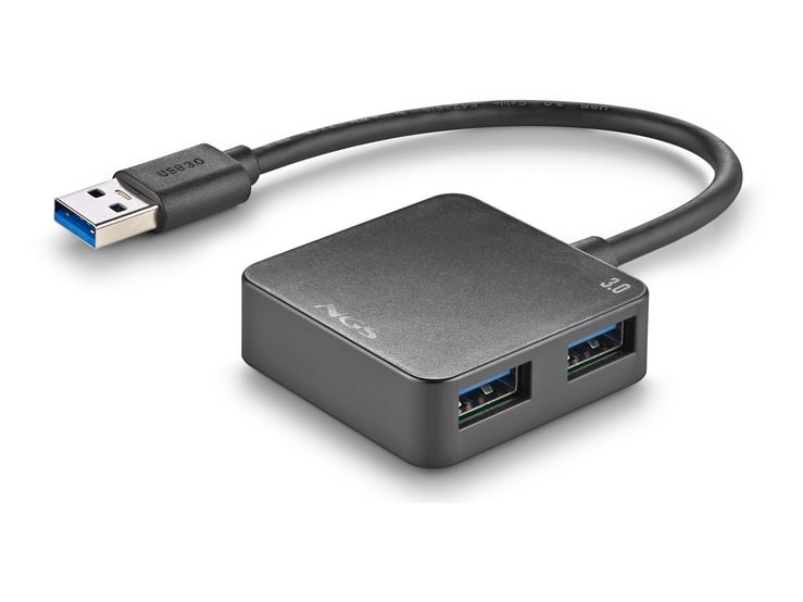 NGS - IHUB 3.0 TINY USB Hubs - Black