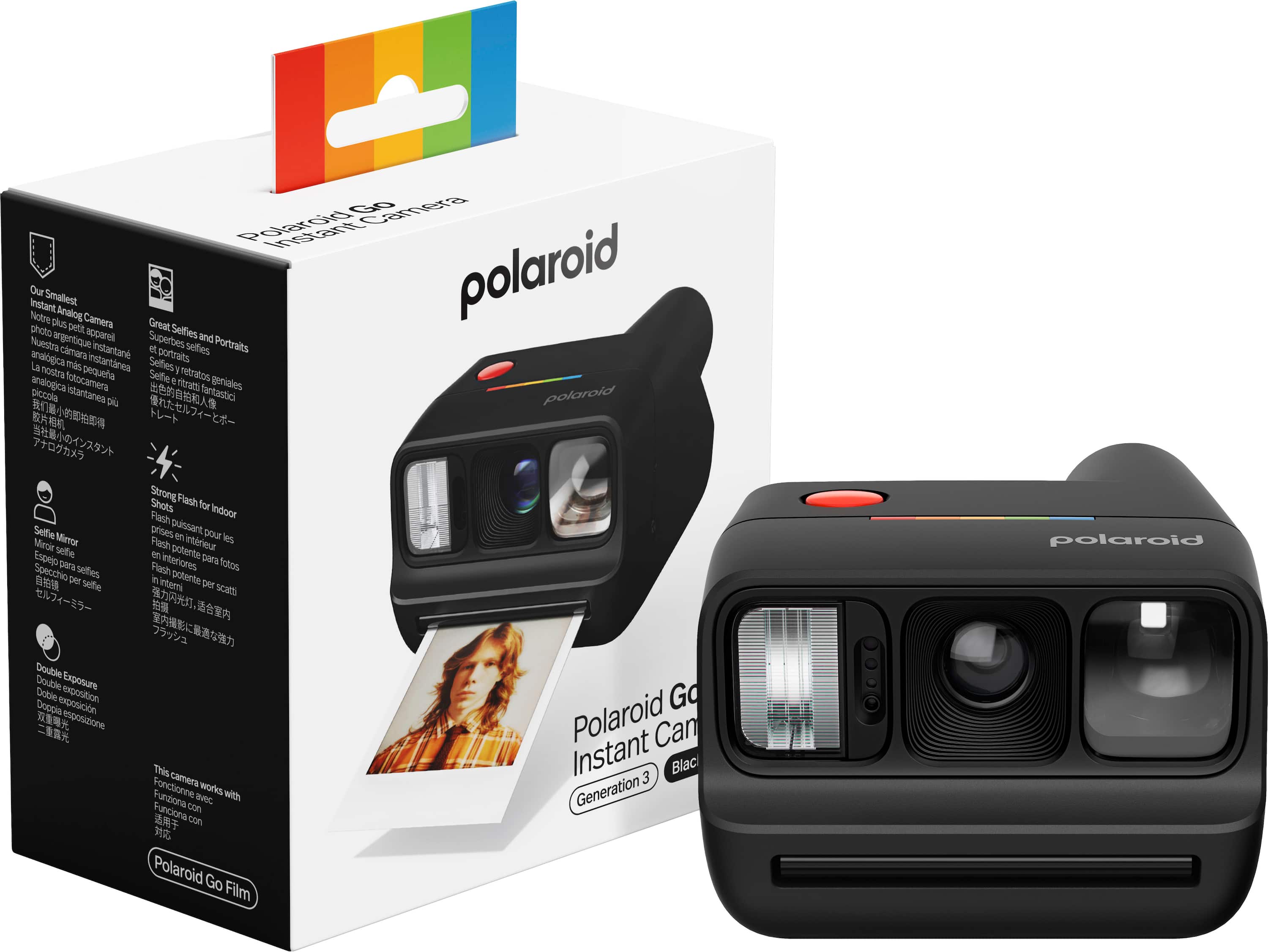 Polaroid - Go Generation 3 Instant Cameras - Graphite