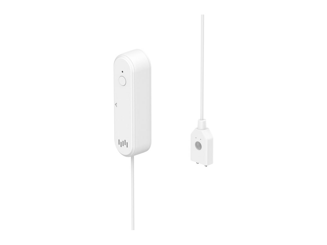 Hama - Sensmitter Smart Water Detector with 80 dB Alarm Smart Security - White