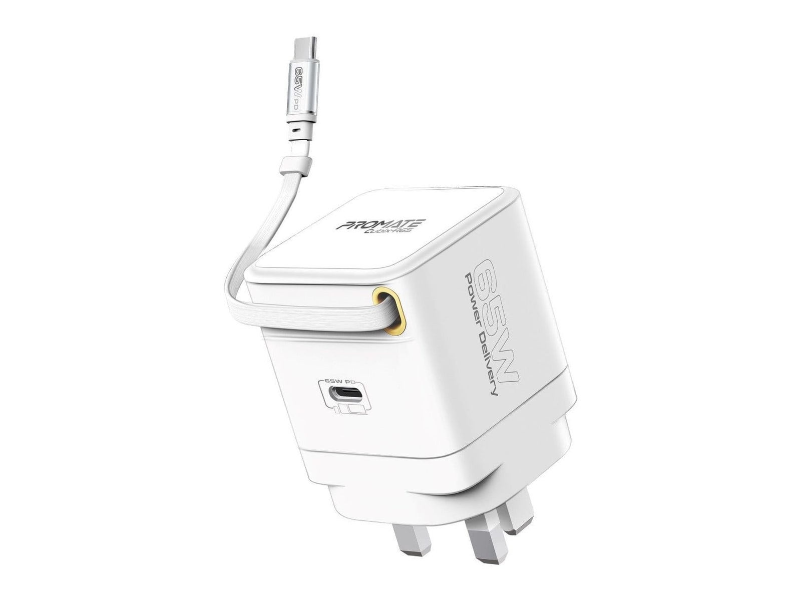 Promate - Cubix-R65 Wall Chargers - White