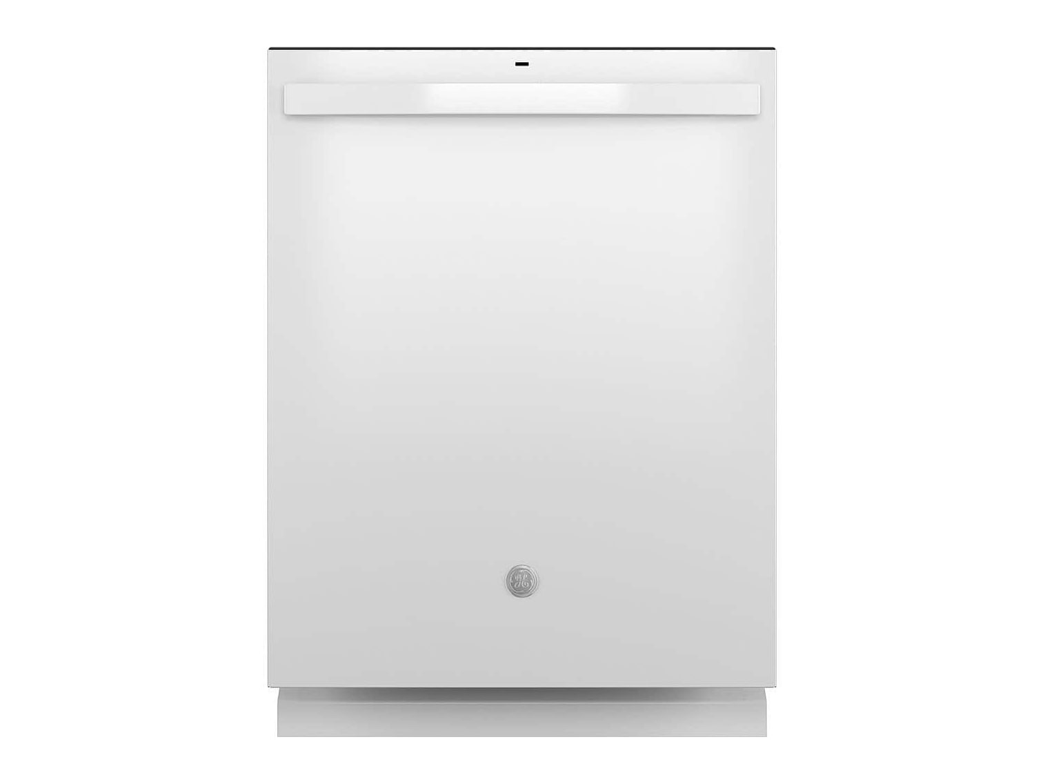 GE Appliances - GDT550PGRWW 24" Top Control Built-In Plastic Tub Dishwashers