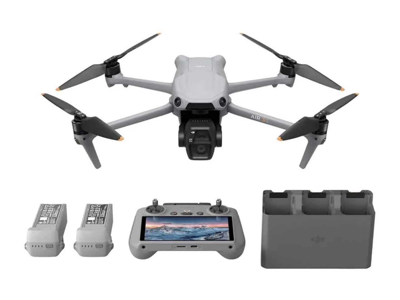 DJI - Air 3S Fly More Combo (DJI RC 2) Consumer Drones (CN)