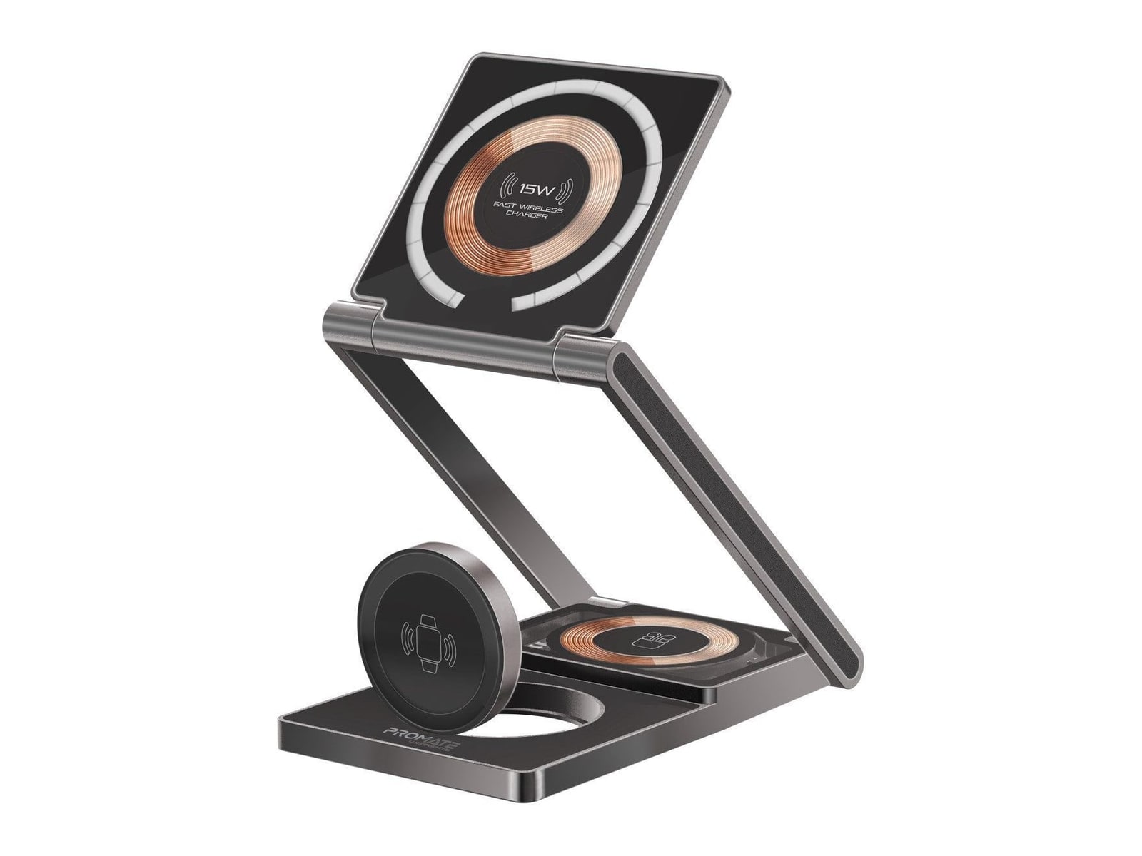 Promate - LucidFold-Trio Wireless Chargers