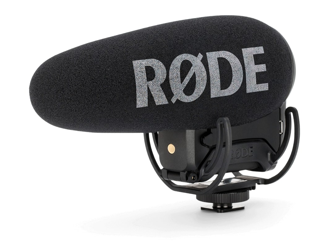 Rode - VideoMic Pro+ Premium On-Camera Microphone Microphones - Black