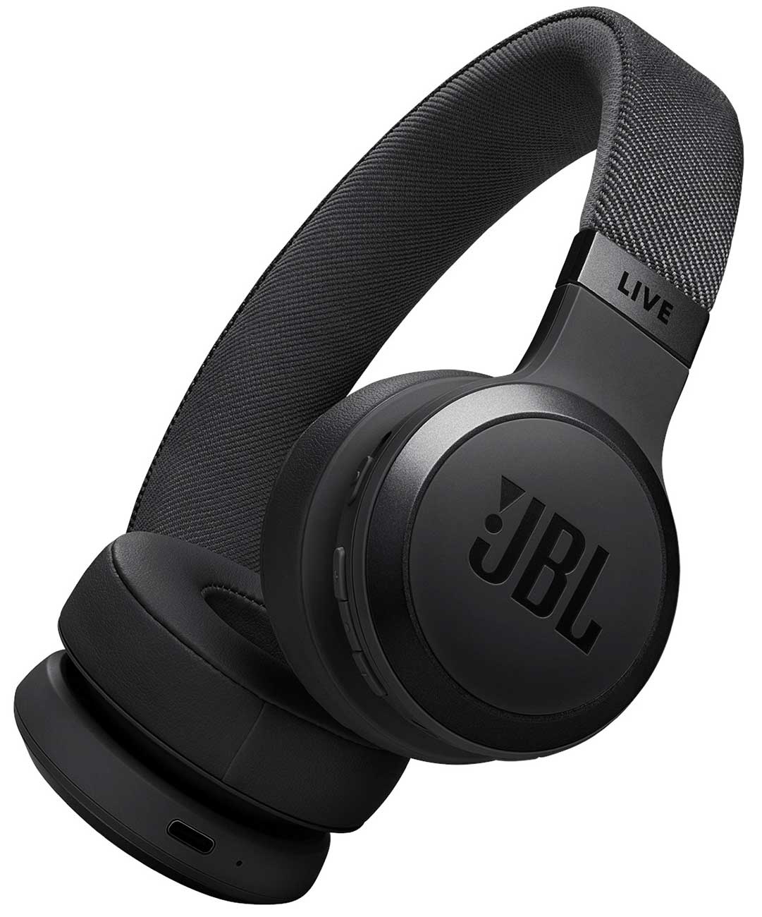JBL - Live 670NC Bluetooth 5.3 On-Ear Headphones - Black