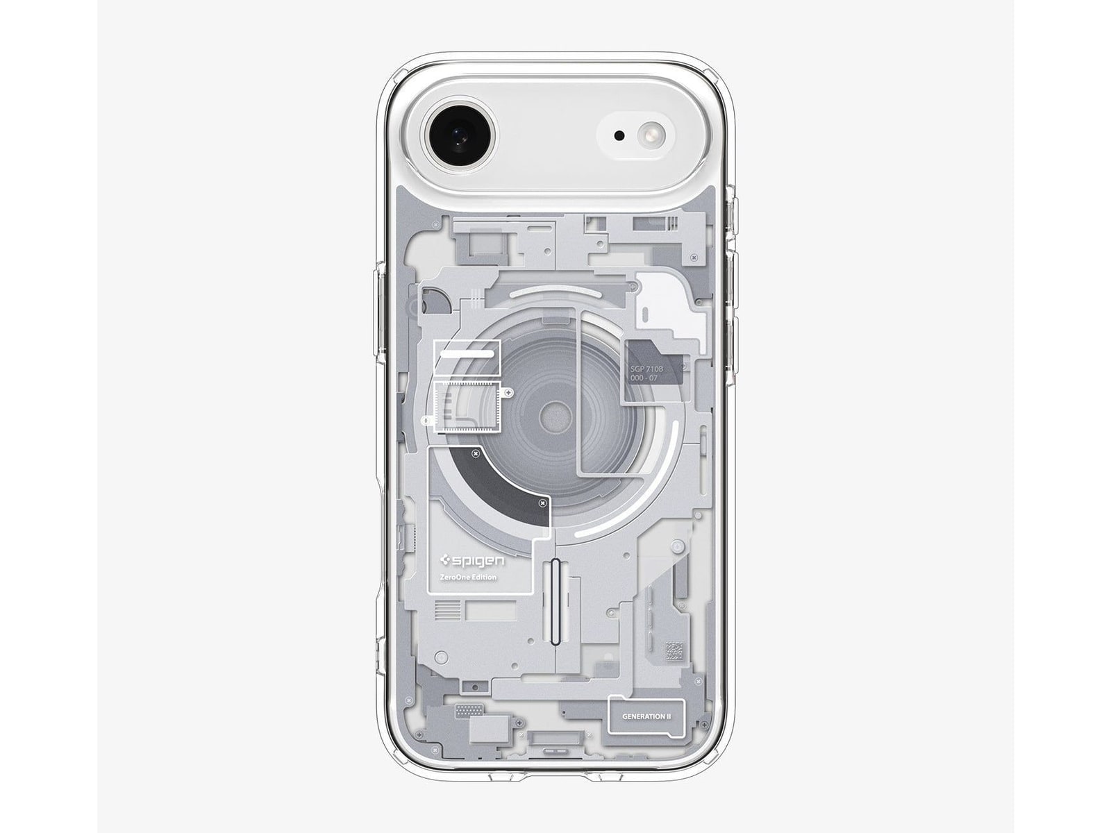 Spigen - Ultra Hybrid Zero One (Mag Fit) - iPhone Air - Zero One White