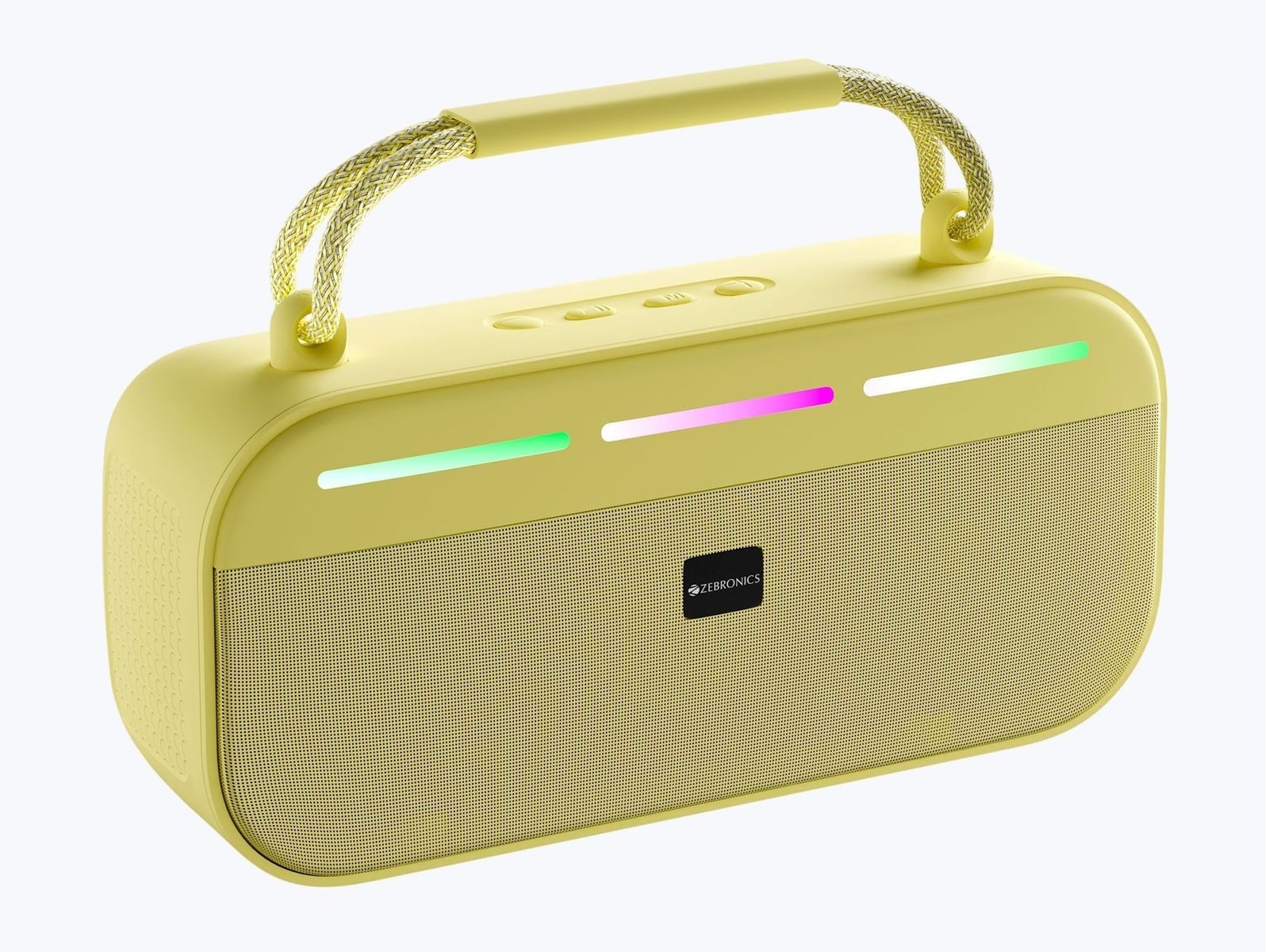 Zebronics - Zeb Sound Feast 45 Portable Speakers - Yellow