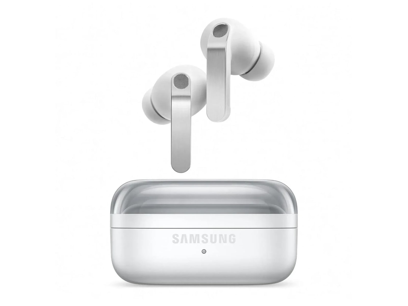 Samsung - Galaxy Buds4 Pro True Wireless Earbuds - White