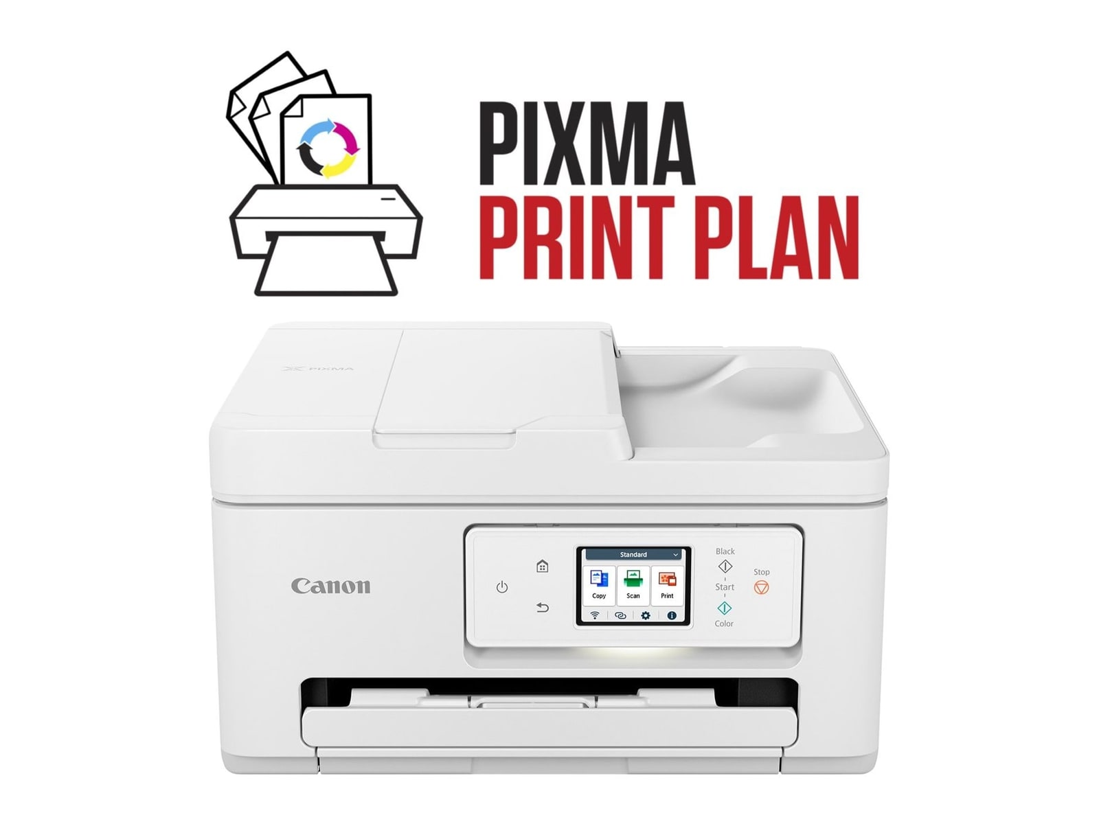 Canon - PIXMA TS7750i Printers - White