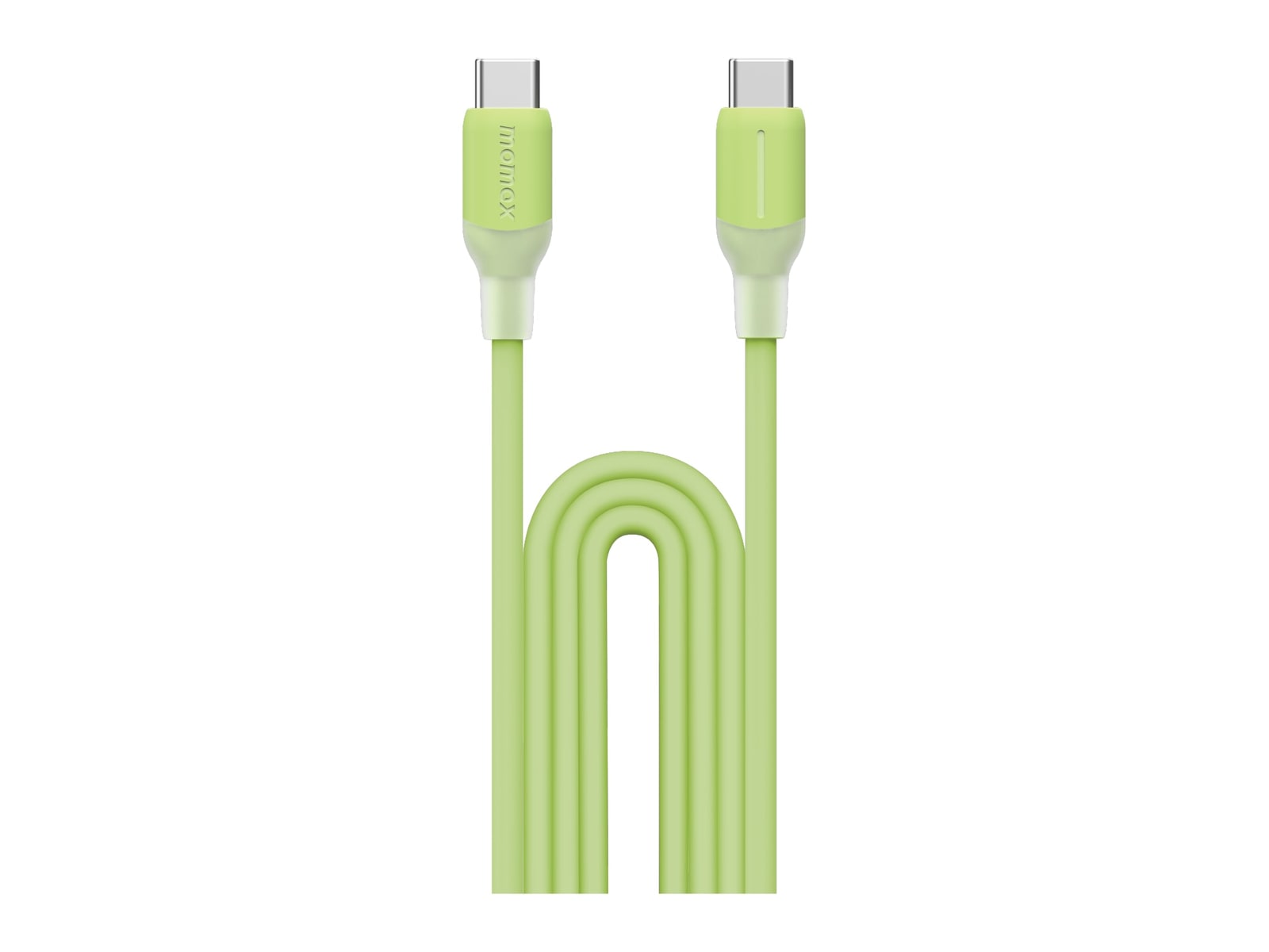MOMAX - 1-Link Flow USB-C to USB-C Cable 60W 1.2m Mint Green USB-C Cables