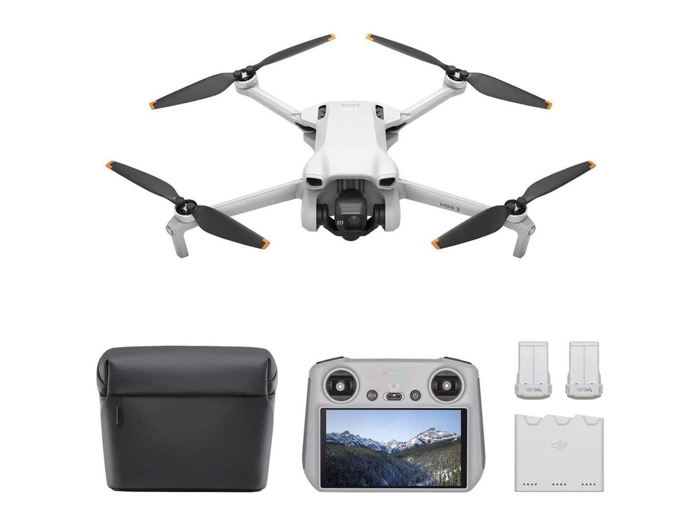 DJI - Mini 3 Fly More Combo with DJI RC Smart Controller Consumer Drones