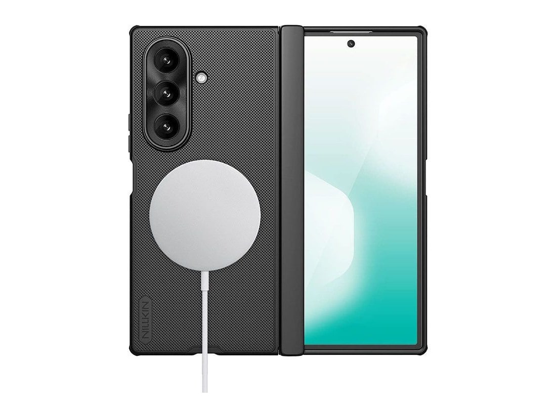Nillkin - MagSafe Compatible Super Frosted Shield Fold Case - Galaxy Z Fold 7 - Matte Black