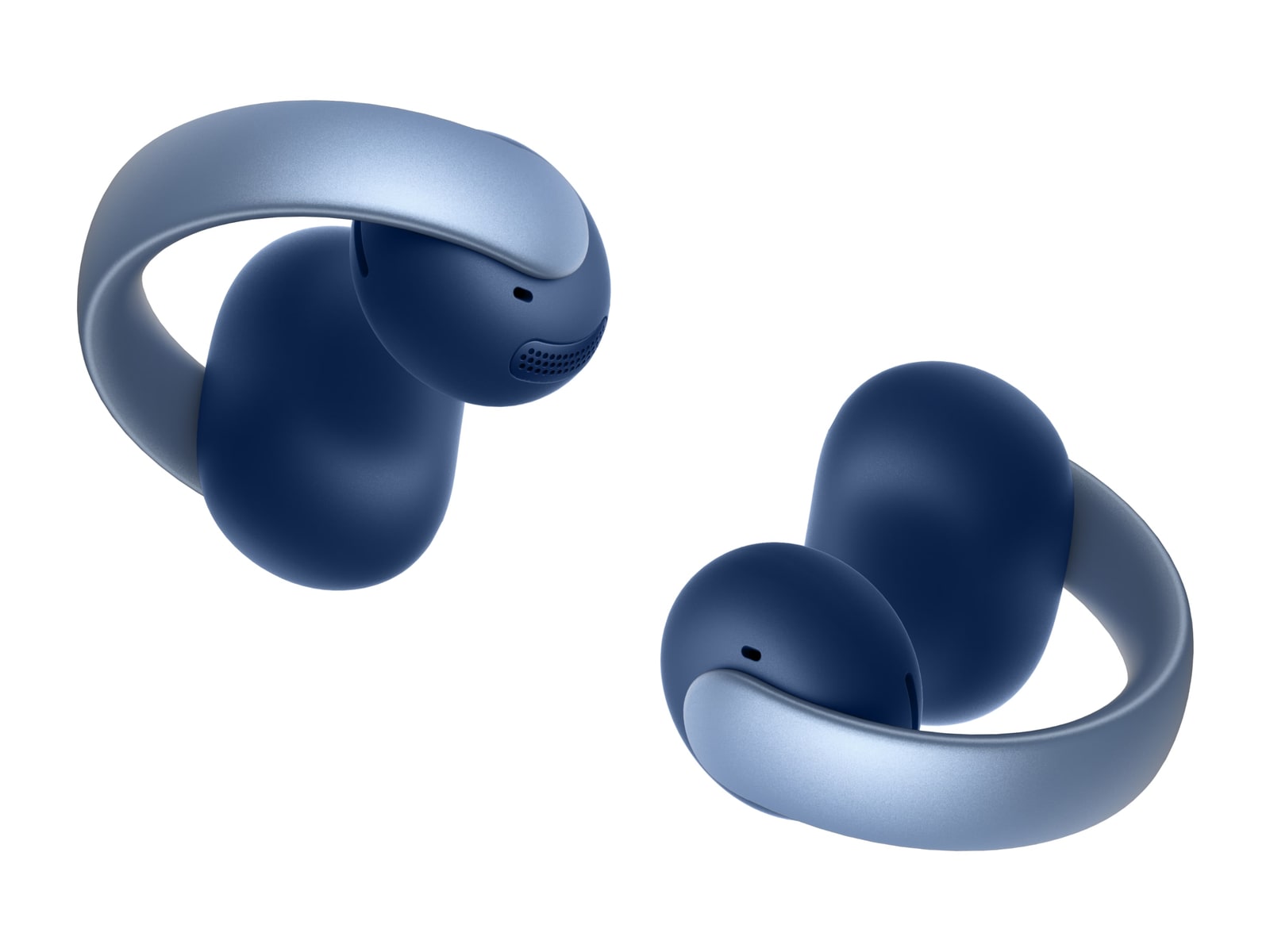 Soundcore - AeroClip Bluetooth 5.4 True Wireless Earbuds - Glacier Blue