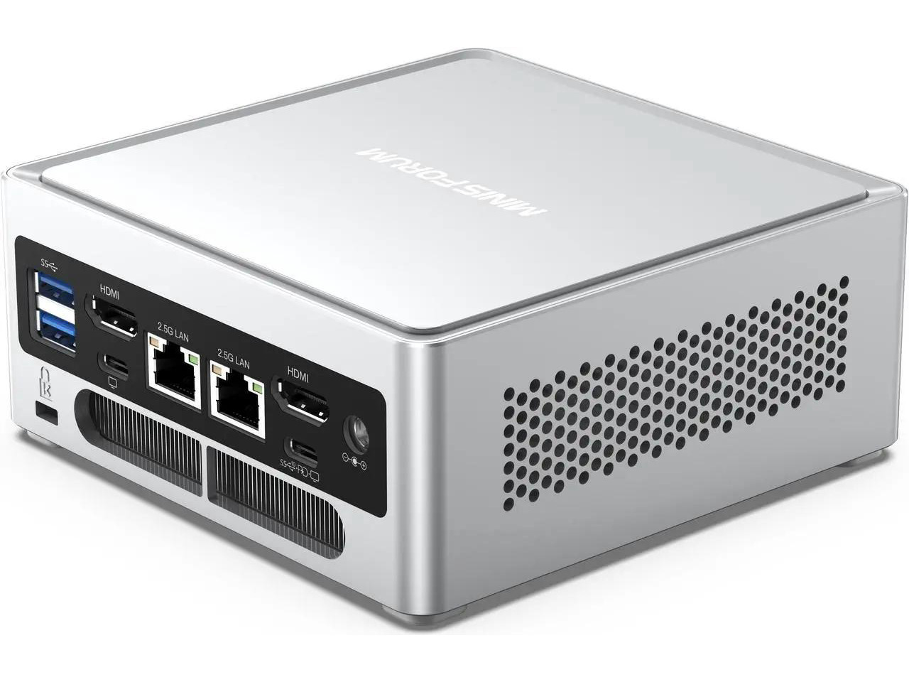 MINISFORUM - NAB9S - Intel Core i9-13900HK chip - 16GB Memory - 500GB SSD - Silver