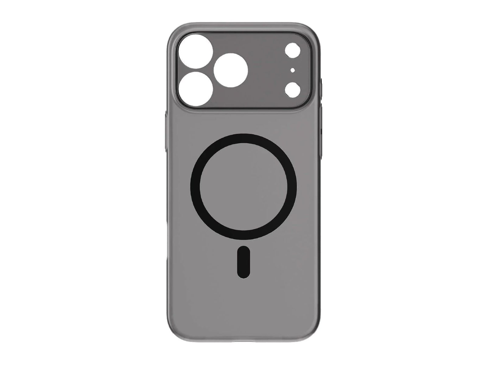 MOMAX - Soma Slim Ultra-Thin Magnetic Case - iPhone 18 Pro Max - Transparent Black
