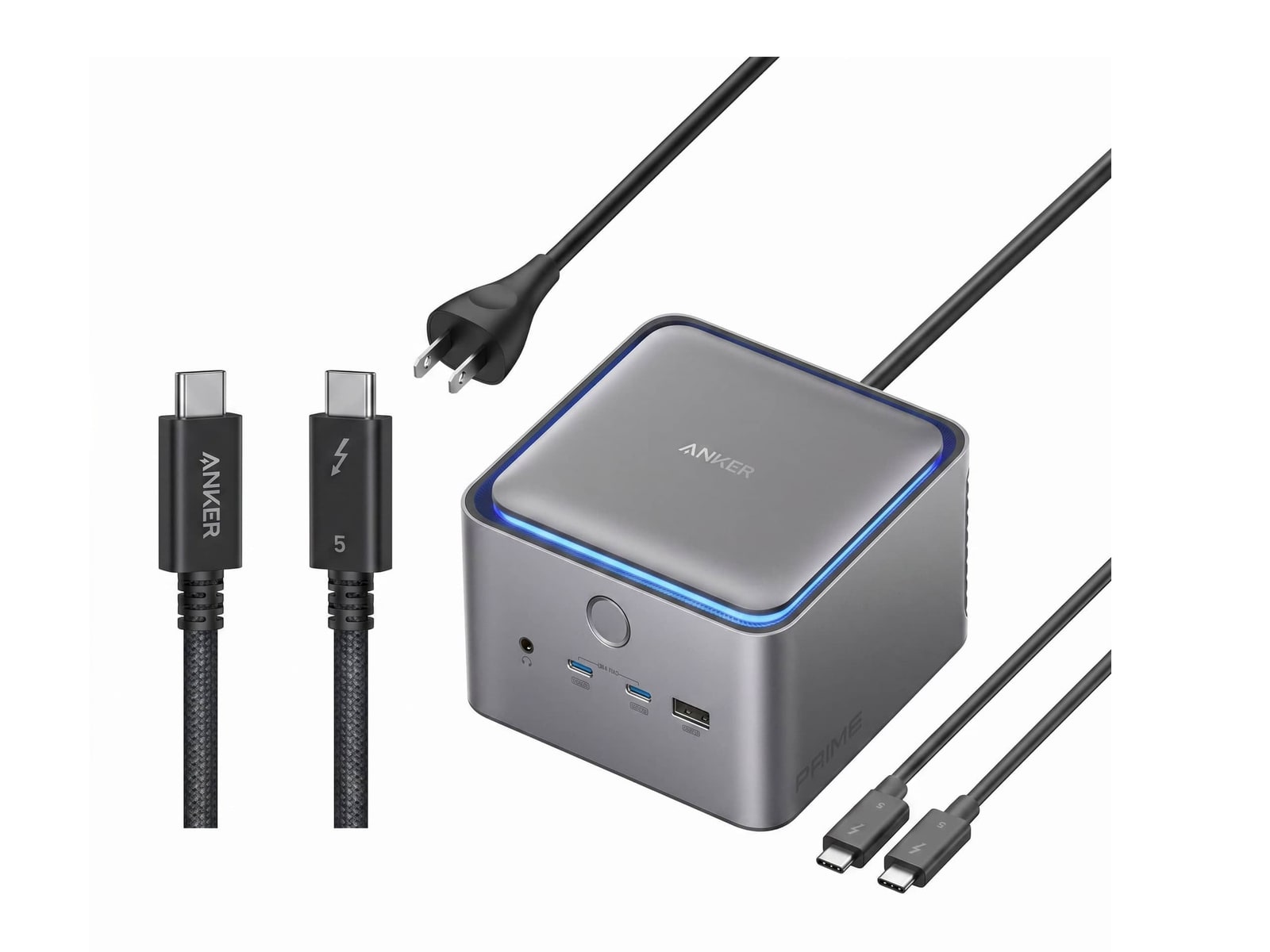 Anker - Prime TB5 Docking Stations - Gray