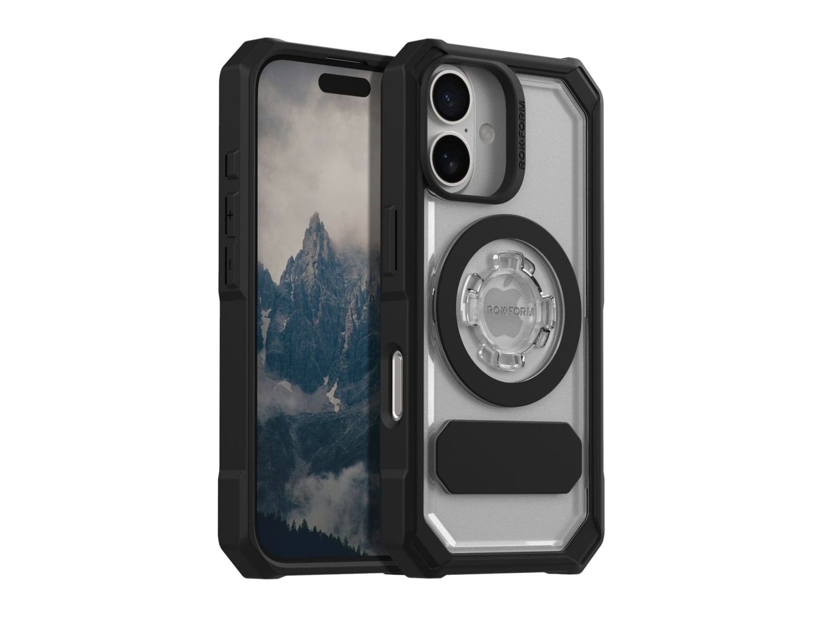Rokform - iPhone 16 Crystal Case - Clear/Black