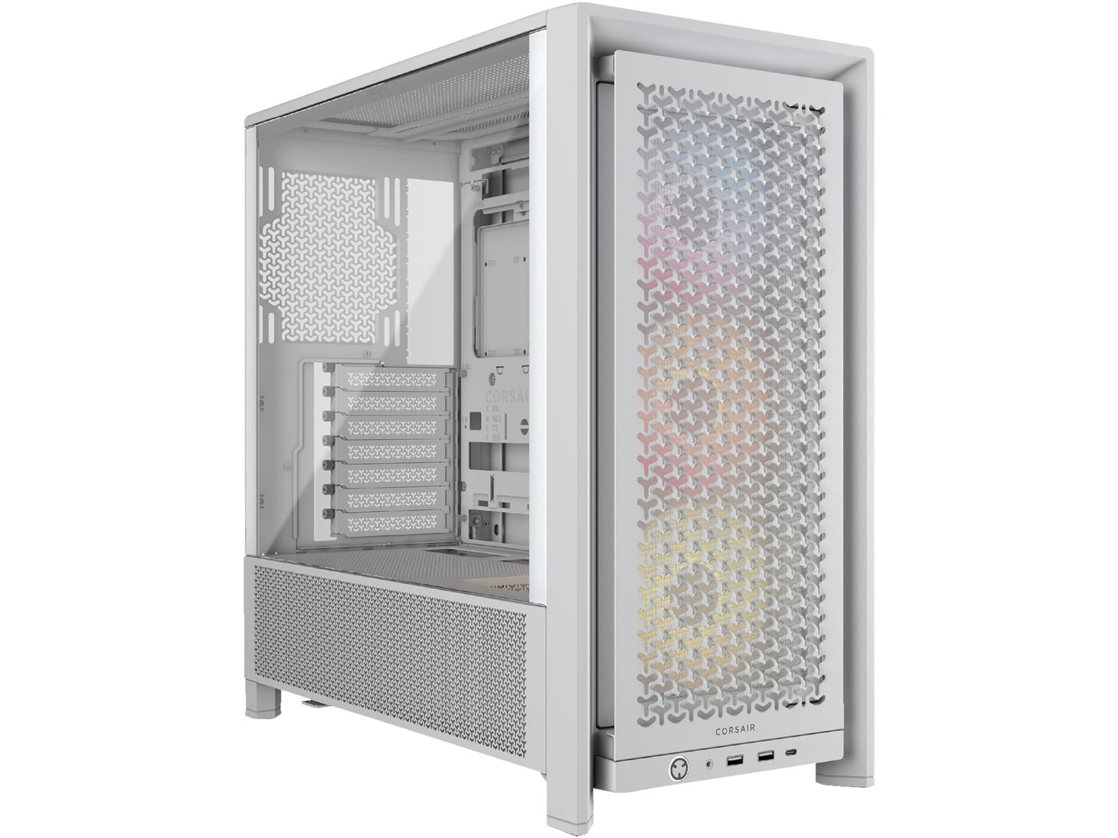 Corsair - FRAME 4000D RS ARGB White Computer Cases