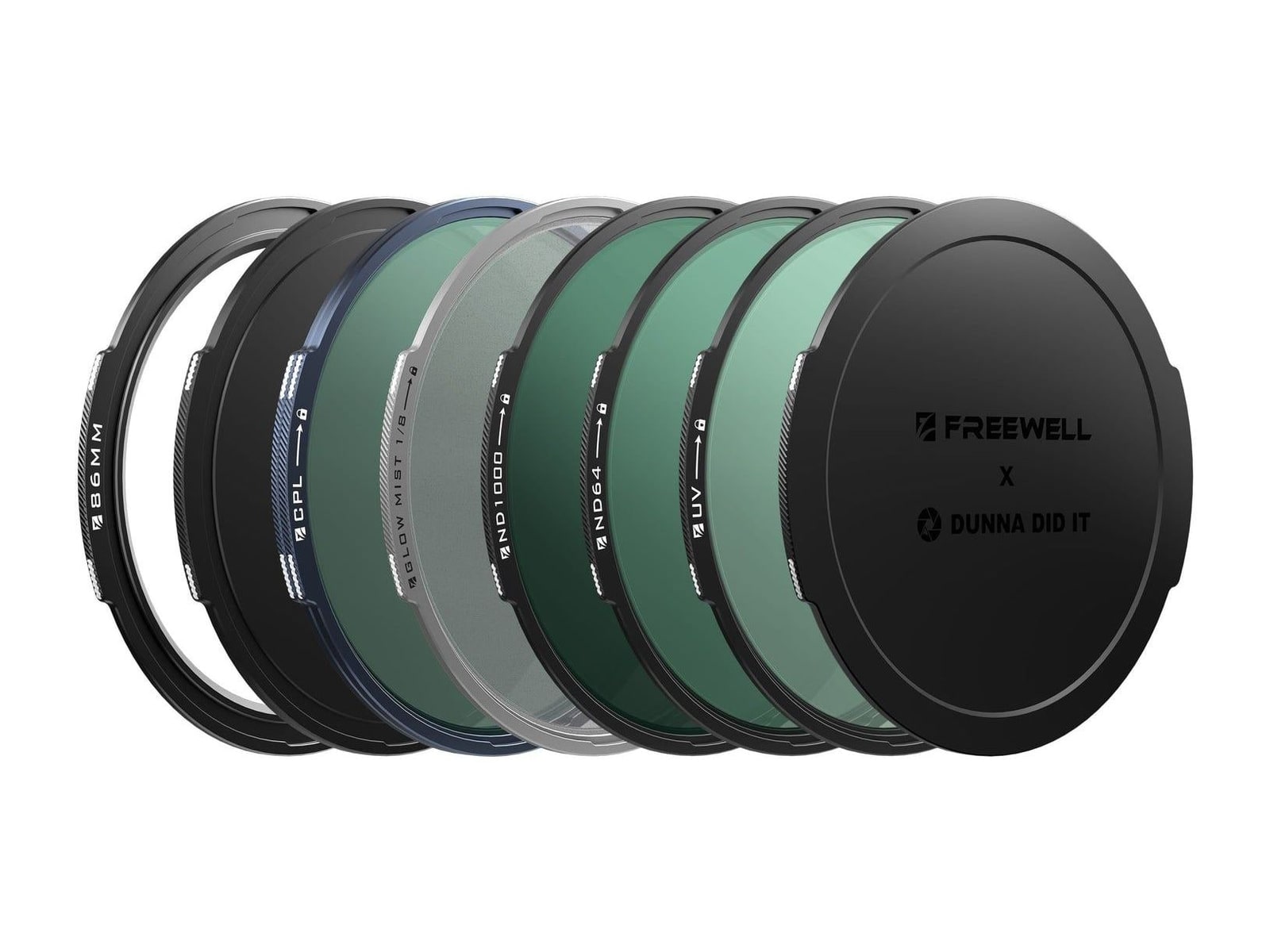 Freewell - Dunna Did It Ultra-Slim Locking Photography Kit - 86mm Camera Accessories