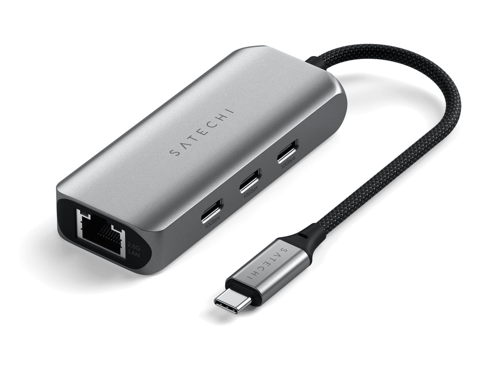 Satechi - 4-in-1 USB-C Hub with 2.5 Gigabit Ethernet USB Hubs