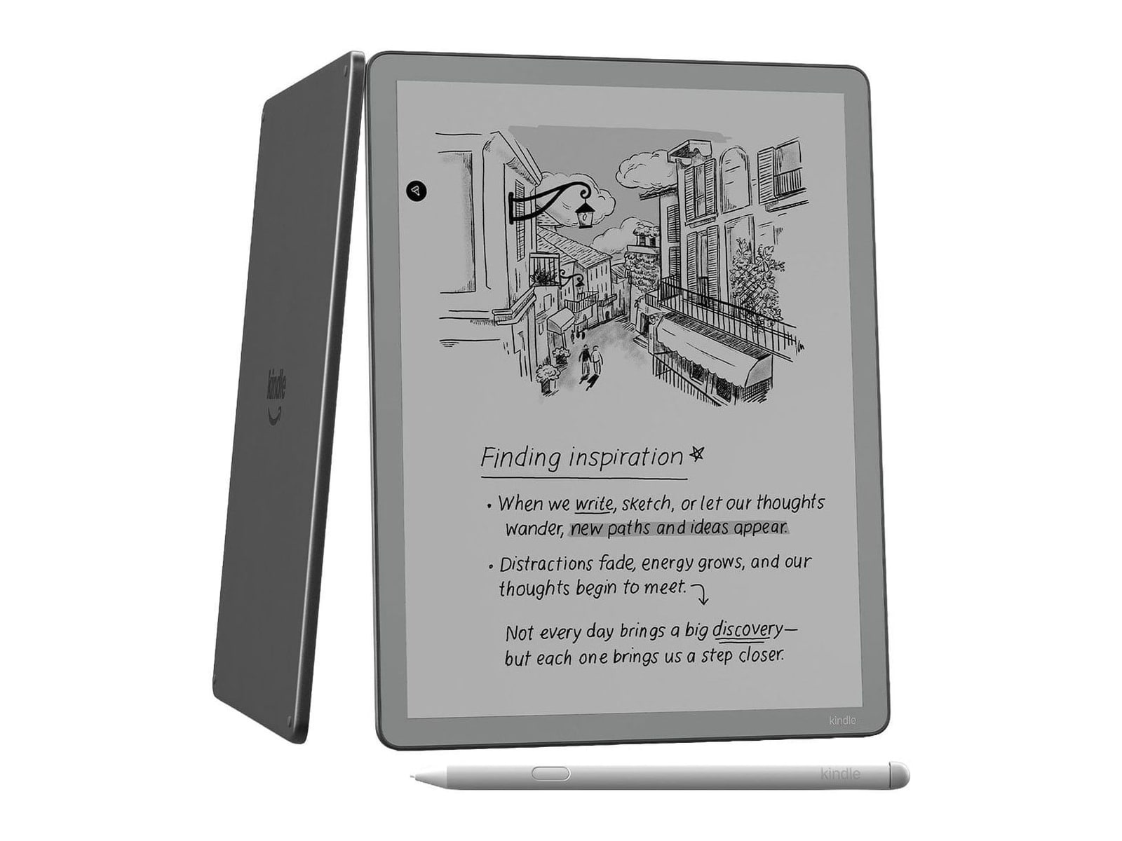 Amazon - Kindle Scribe without Front Light 11-Inch 16GB Kindle E-Readers