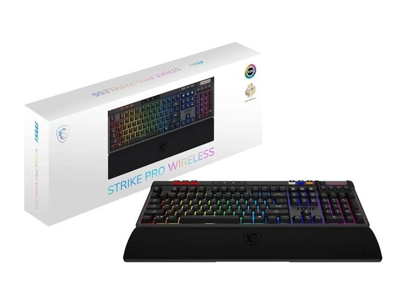 MSI - Strike Pro Wireless Mechanical Keyboards - Black