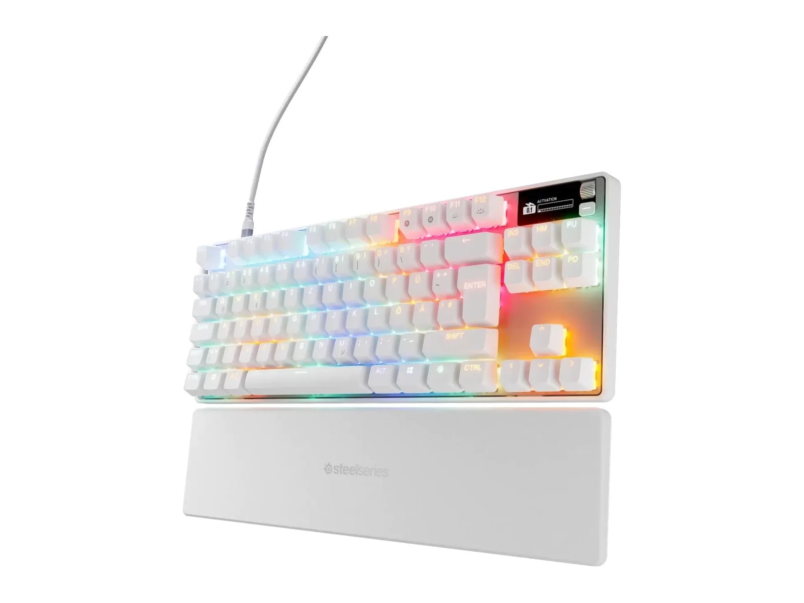 SteelSeries - Apex Pro TKL Gen3 Mechanical Keyboards - White (EU)