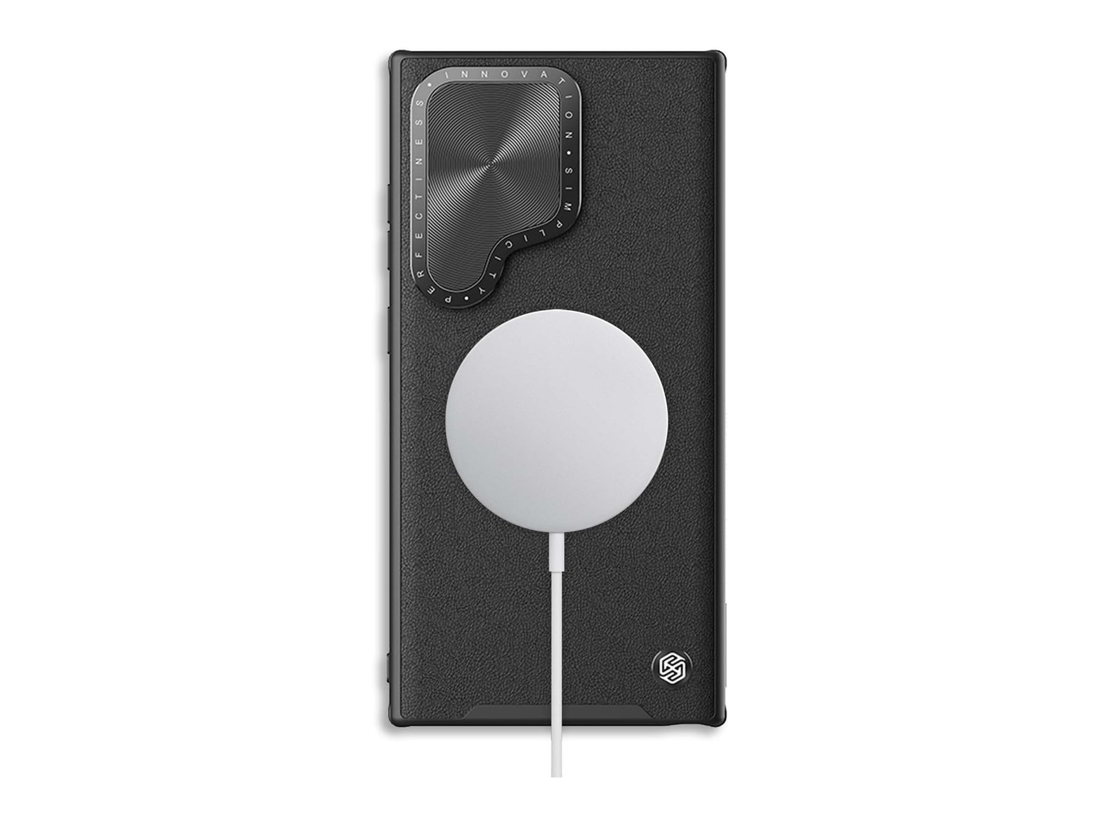 Nillkin - MagSafe Compatible CamShield CamProp Leather Case - Galaxy S24 Ultra