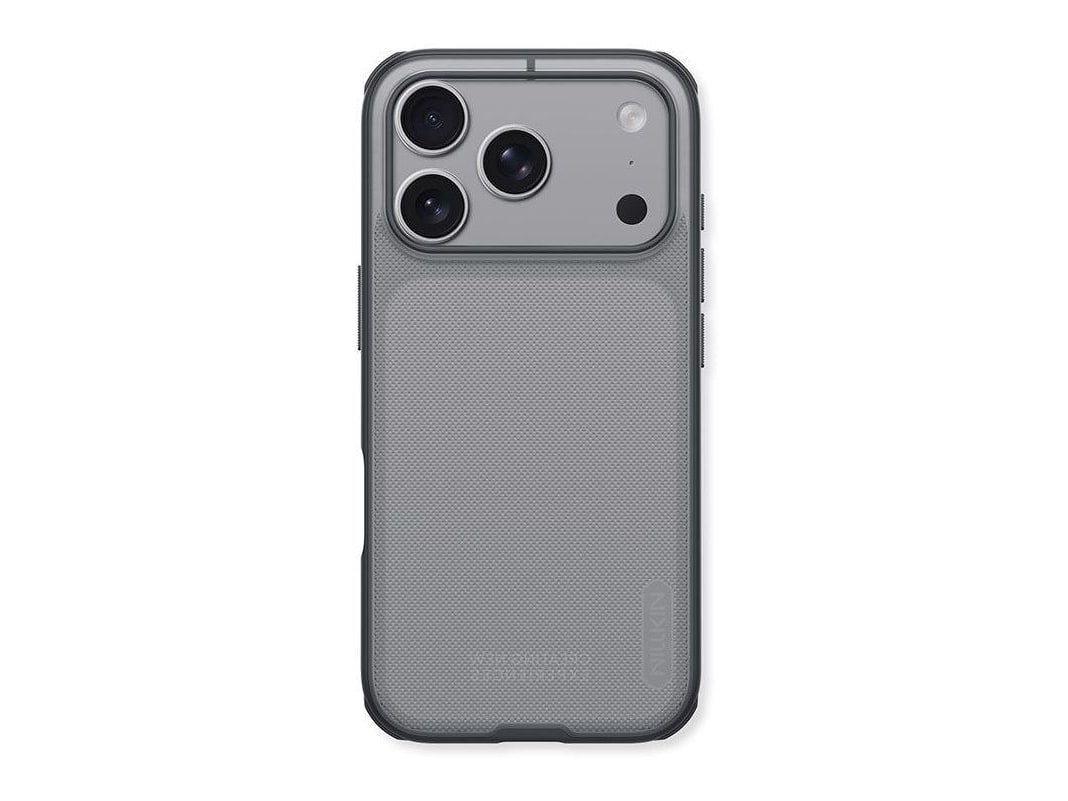 Nillkin - Super Frosted Shield Pro Case - iPhone 18 Pro - Matte Smoke Black