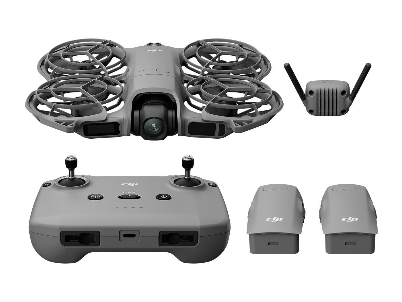 DJI - Neo 2 Drone Fly More Combo with RC-N3 Remote Consumer Drones