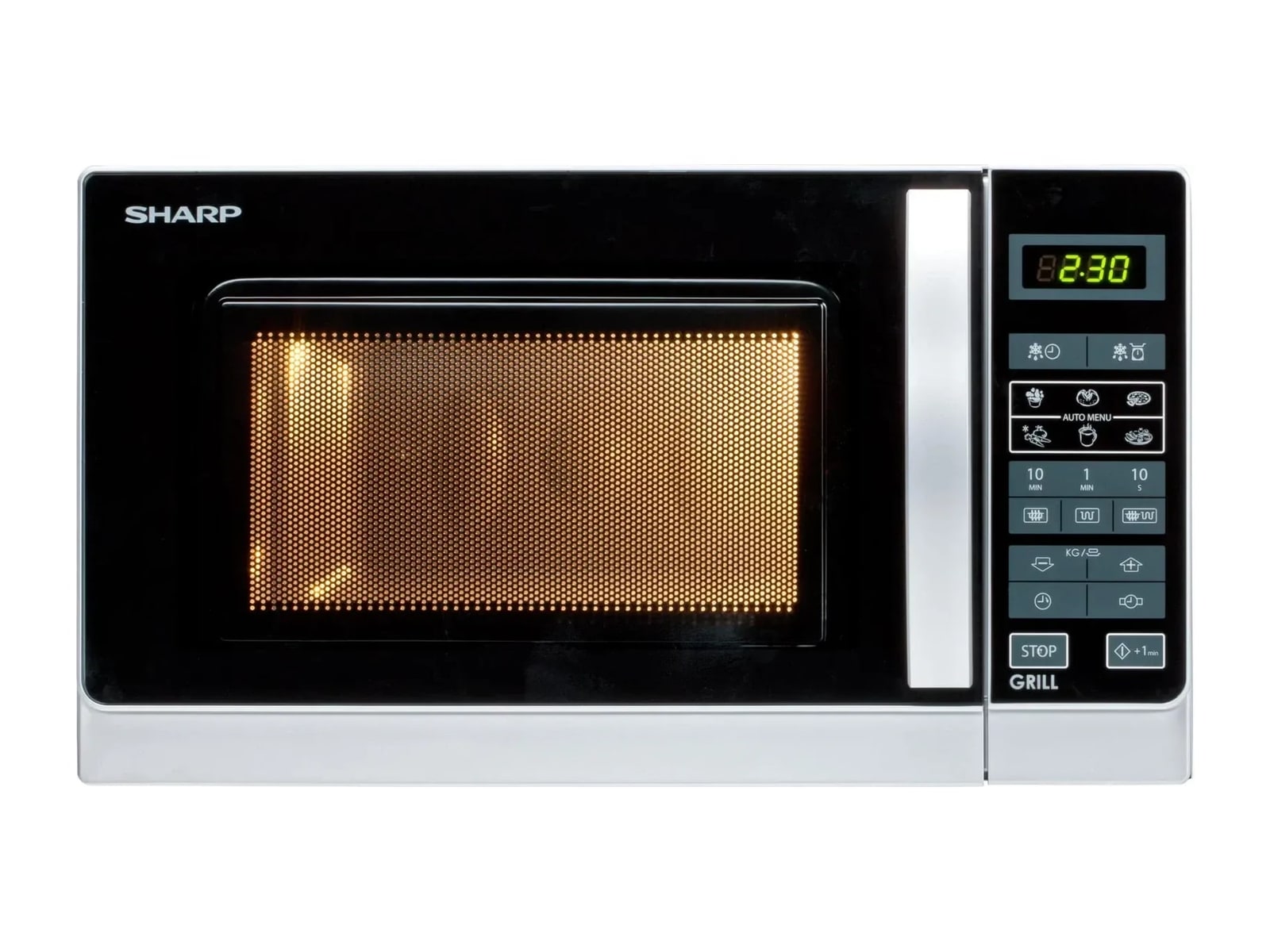 Sharp - R-642INW Silver Microwaves