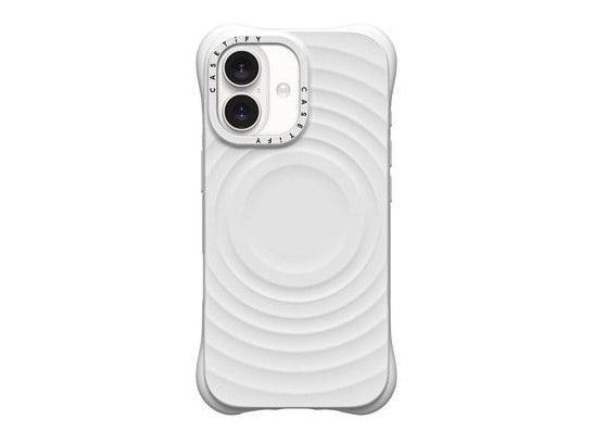 CASETiFY - Ripple Case with MagSafe - iPhone 17 - White