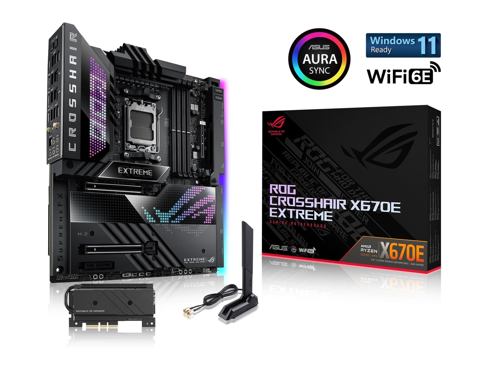 ASUS - ROG Crosshair X670E Extreme (WiFi 6E) Motherboards