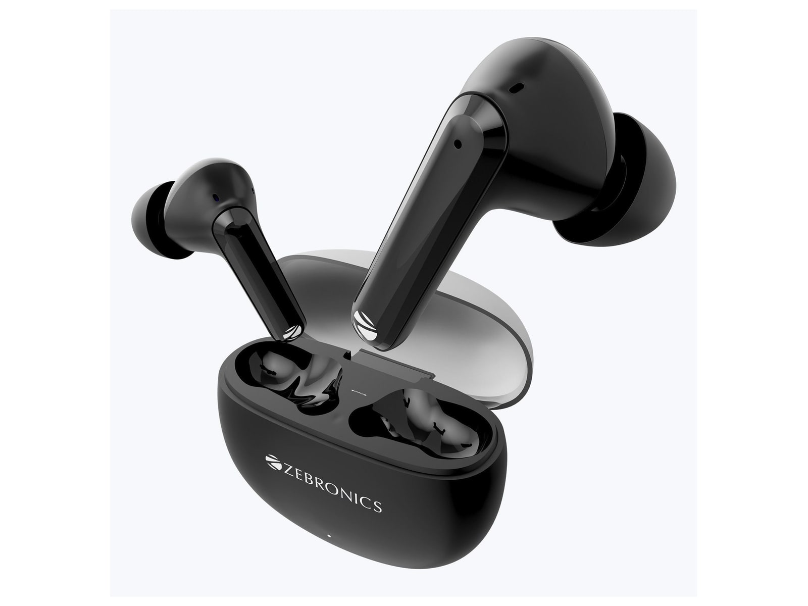 Zebronics - Zeb Pods K3 True Wireless Earbuds - Black
